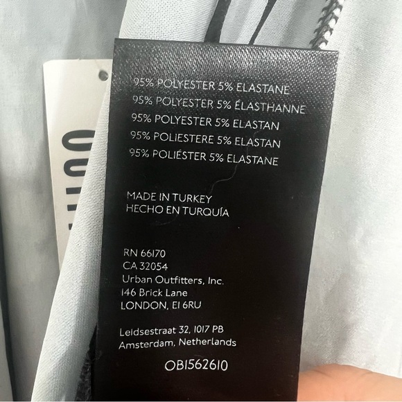 Urban Outfitters M Tie Dye Floral Halter Y2K Babydoll Fairy Grunge Tank Cami Top - Picture 9 of 10